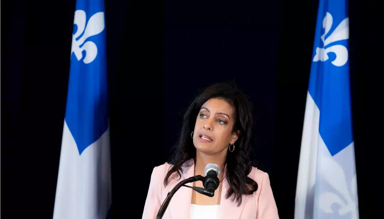 Quebec Liberal Leader Dominique Anglade resigns for ‘the good of the party’