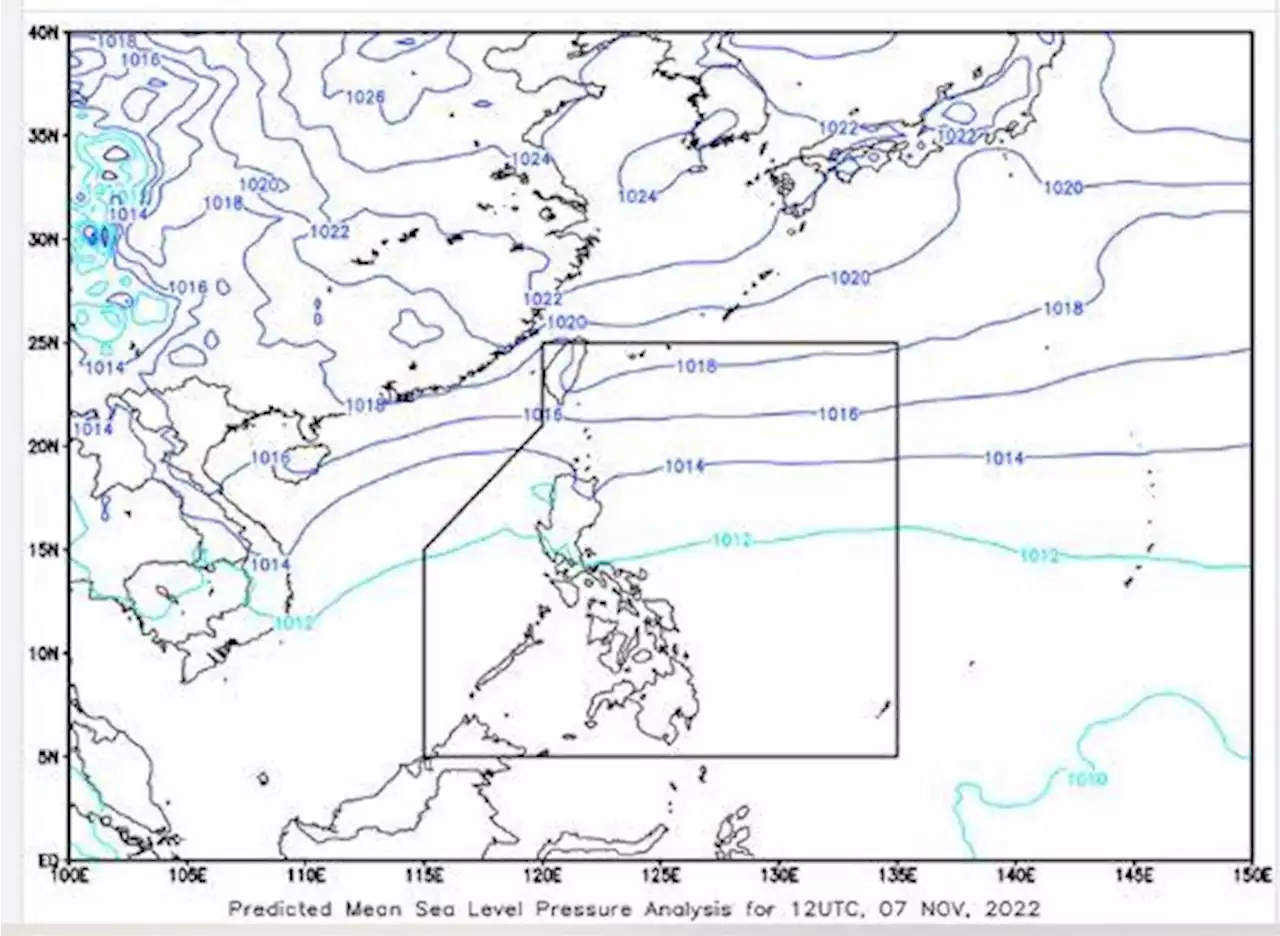 Shear line, easterlies to bring rains across Luzon