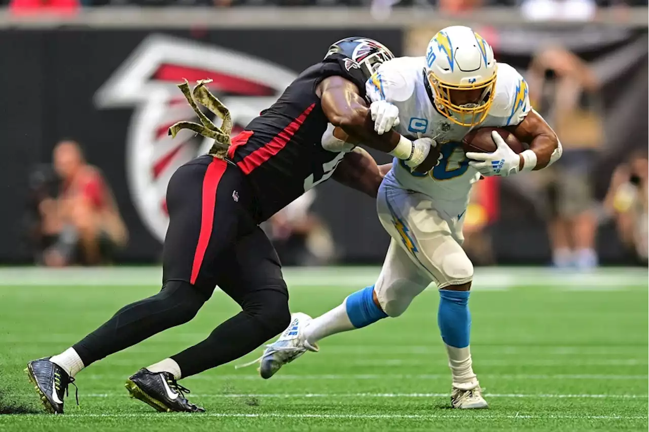 Chargers rally, beat Falcons on Cameron Dicker kick