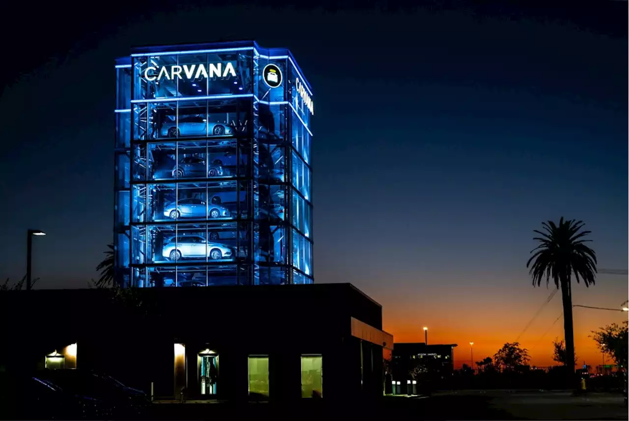 Carvana plunges to record low as used-car prices fall fast