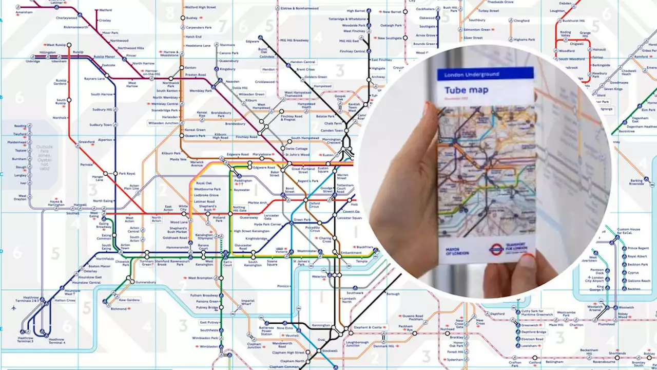 New Tube map revealed showing redrawn direct services to and from central London