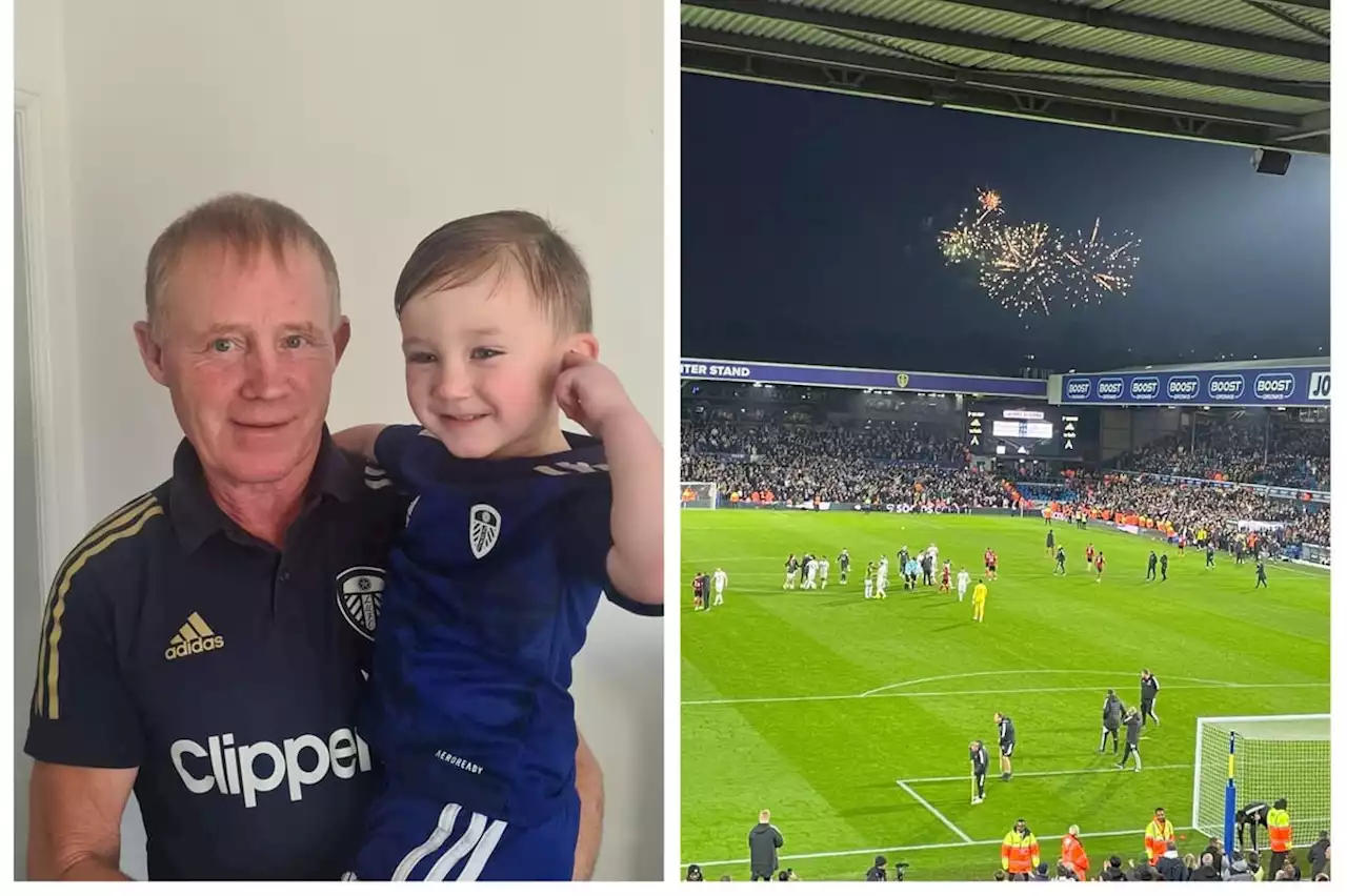 'Get the rocket ready!': Meet Leeds United loving family who synced up fireworks display with match