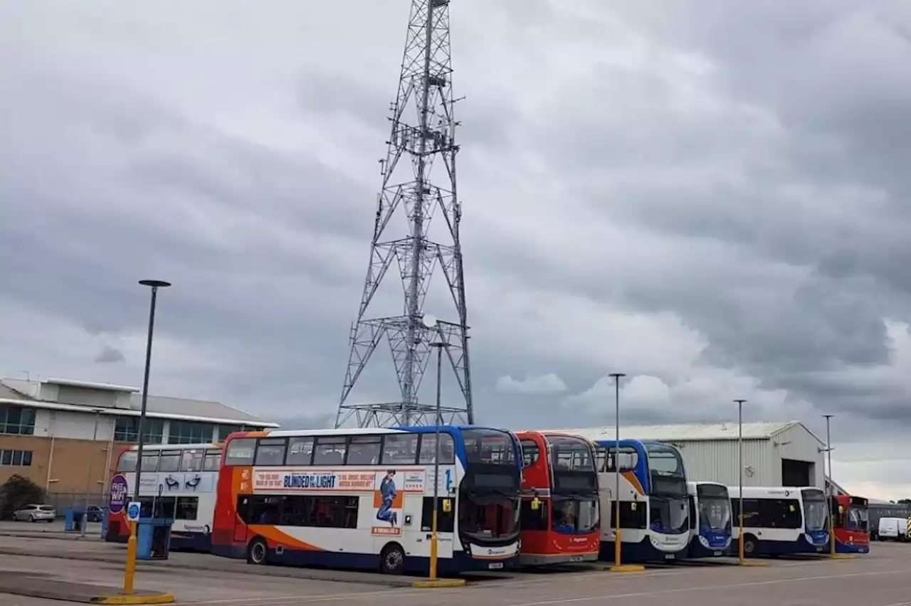 Thousands of pounds worth of tyres stolen from shipping container at bus depot