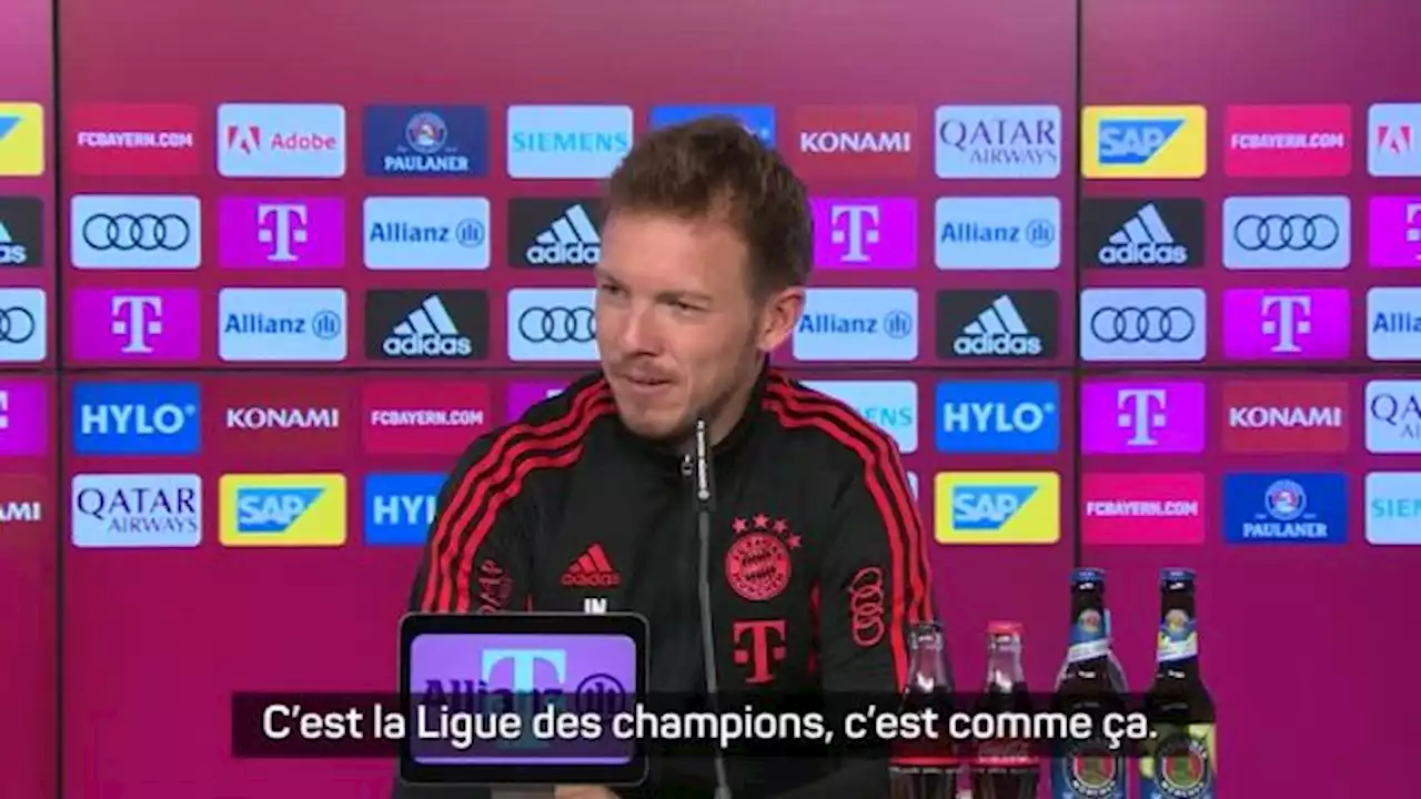 Julian Nagelsmann (Bayern Munich) après le tirage contre le PSG : « On n'a pas vraiment été récompensés »