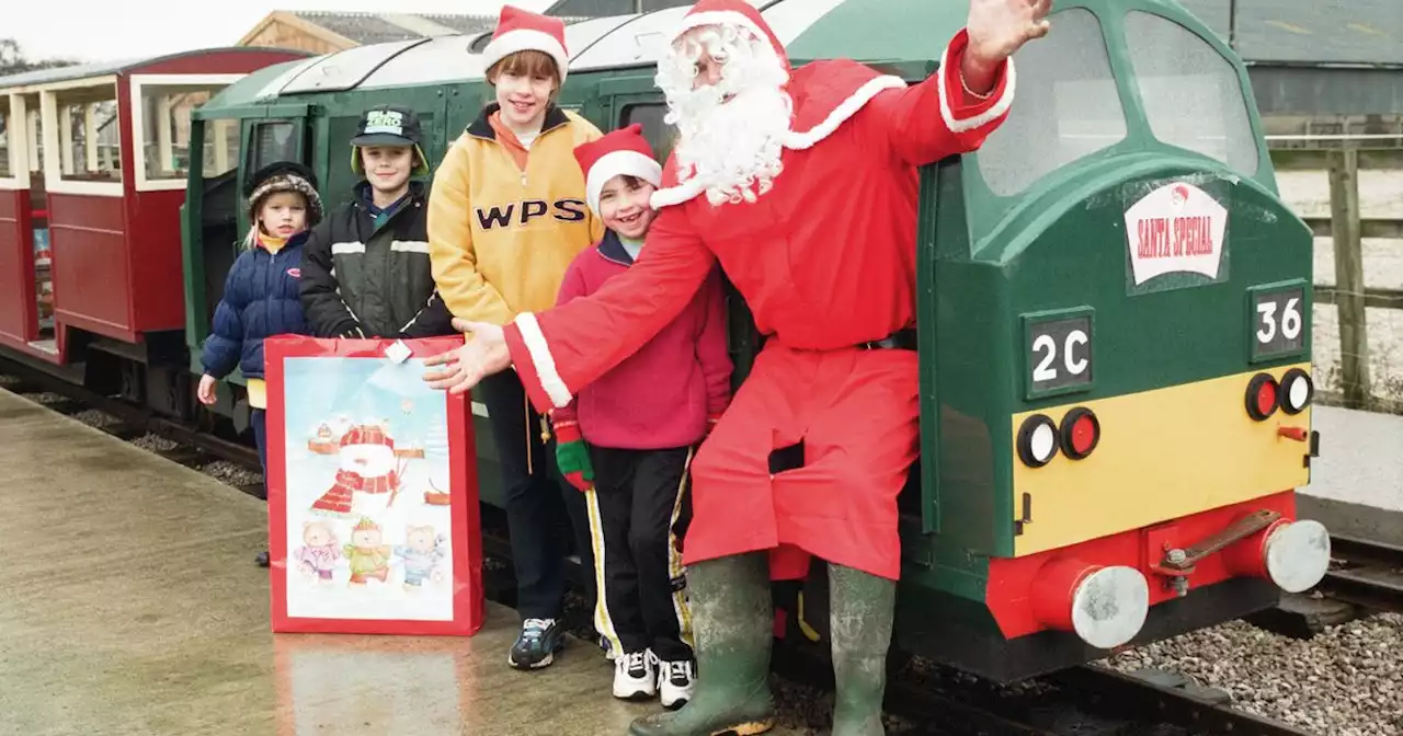 Hop on board the Lancs Santa train that's been running for decades