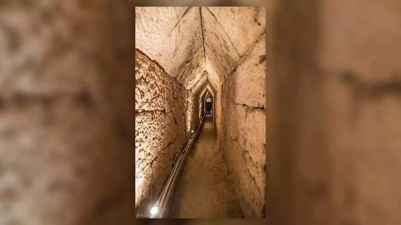 Vast tunnel found beneath ancient Egyptian temple