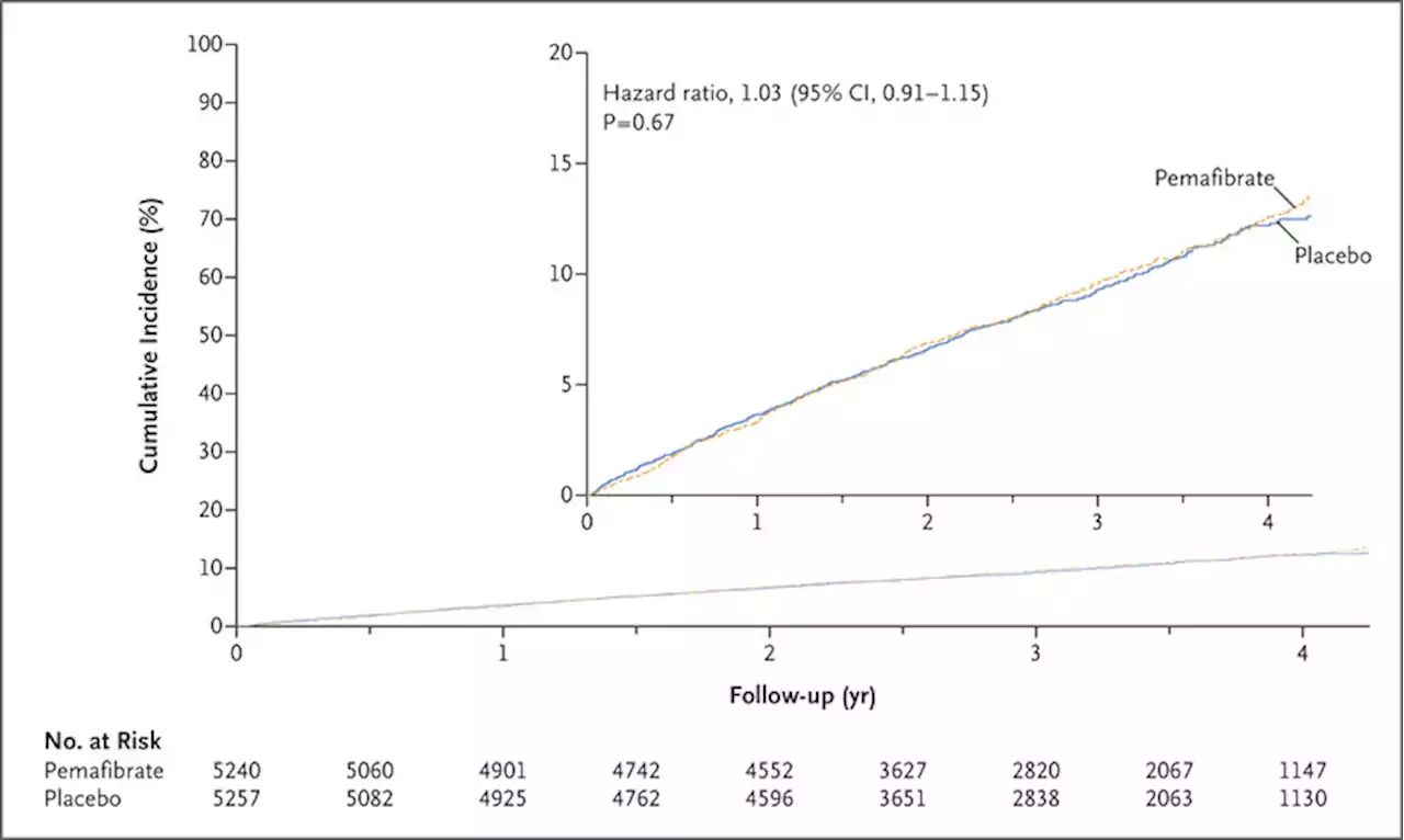 Triglyceride Lowering with Pemafibrate to Reduce Cardiovascular Risk | NEJM