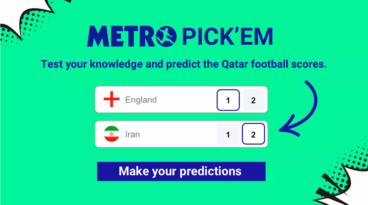 Play Metro.co.uk's Pick'Em and see if you can predict the World Cup results | Metro UK