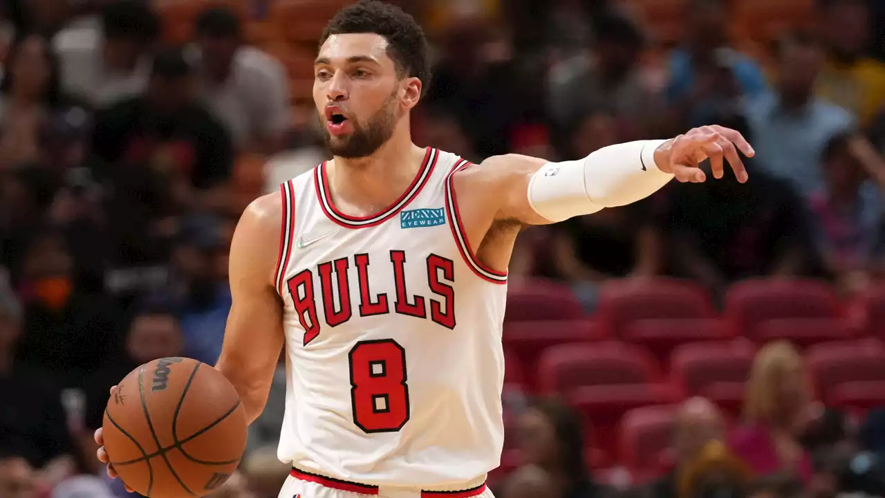 Bulls' Zach LaVine Out Vs. Raptors as Knee Management Continues