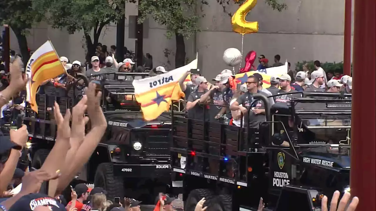 WATCH: Houston Celebrates World Series Win With Parade Through Downtown