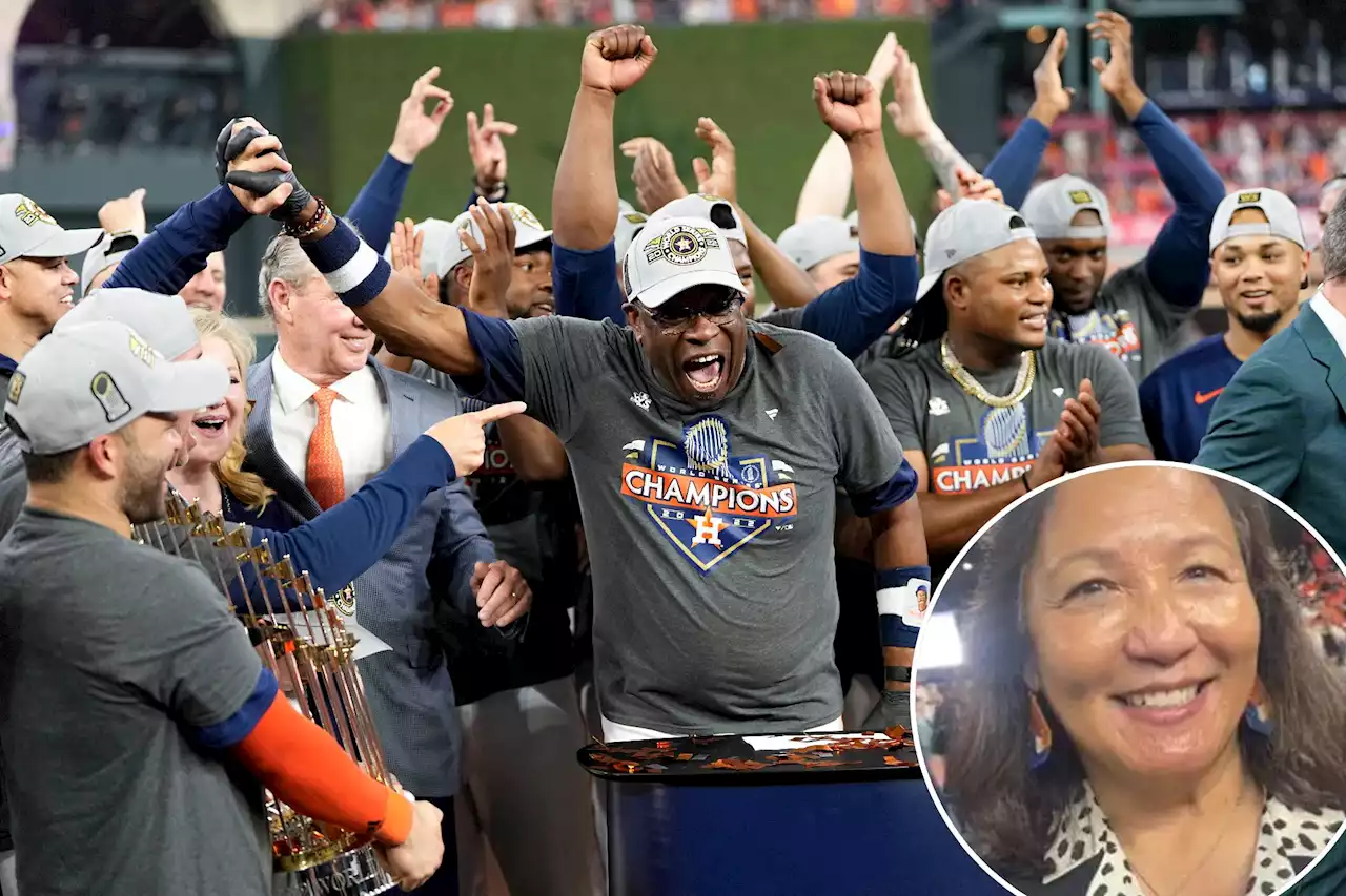 Dusty Baker’s wife thrilled over Astros’ World Series win: ‘Job almost killed him’