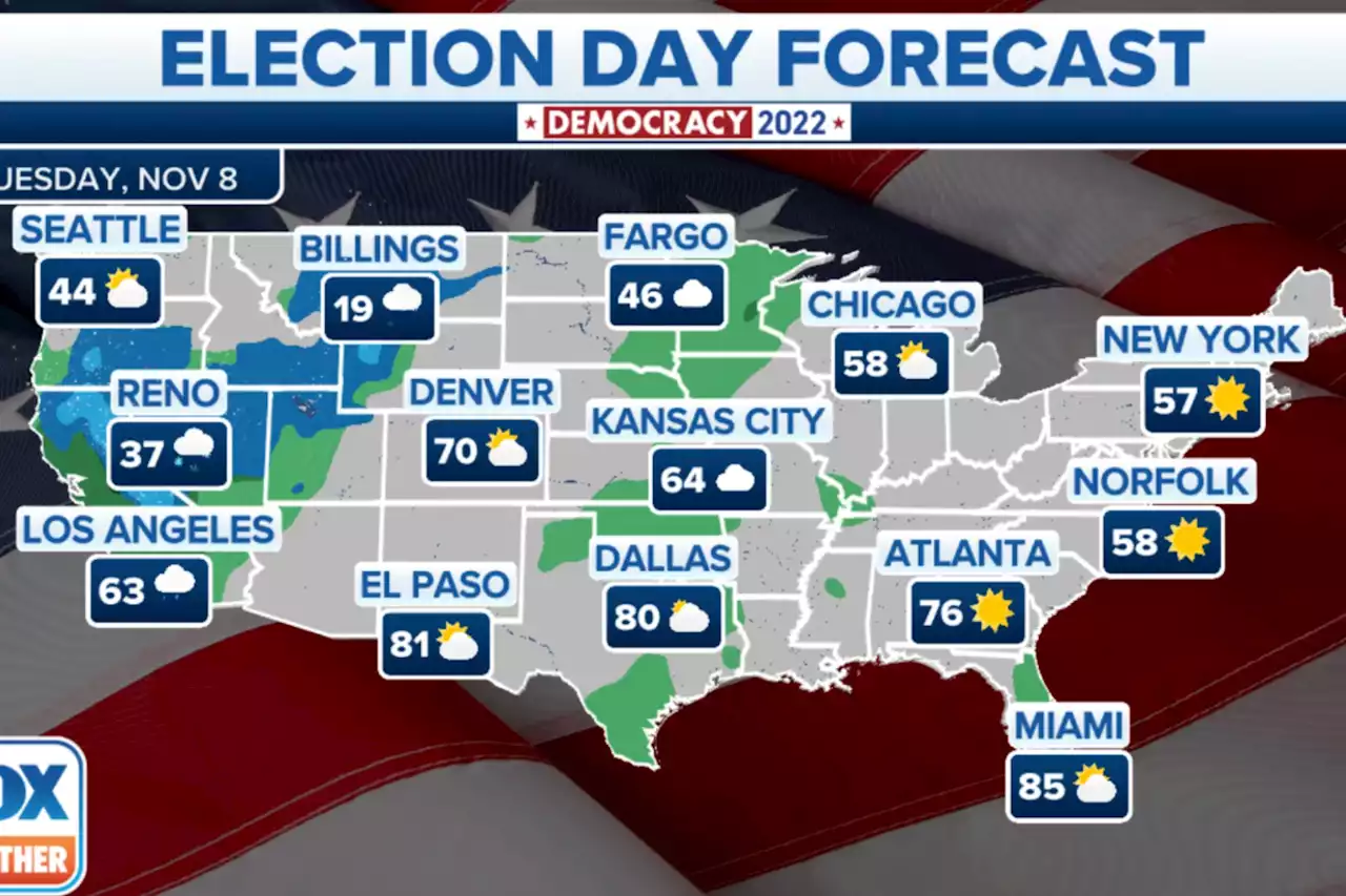 How the weather could impact Election Day 2022