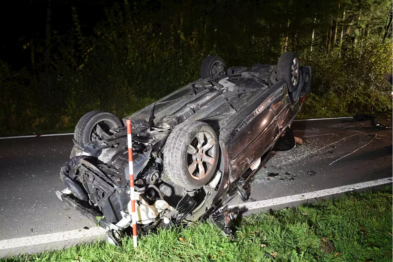 Kanton Luzern: Mehrere Selbstunfälle über das Wochenende