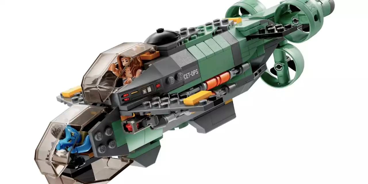 New Avatar 2 Lego Set Sees Jake & His Family Piloting A Submarine