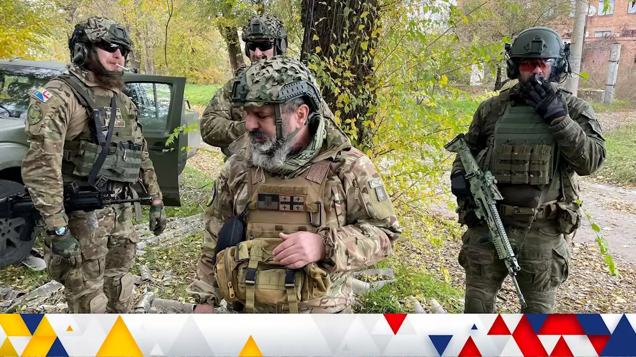 Ukraine war: Meet the Georgian Legion joining the fight against Russia's invasion