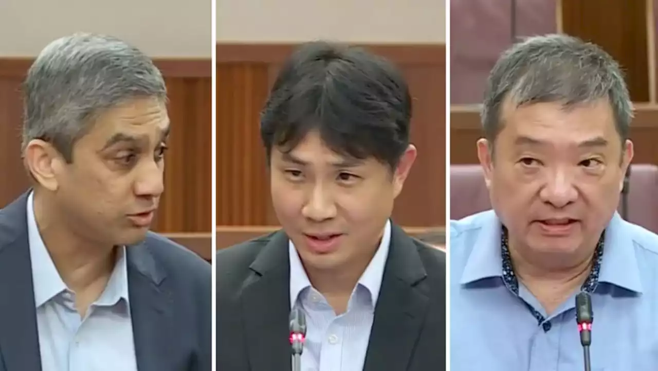 PAP's Sitoh Yih Pin spars with WP's Leon Perera, Jamus Lim over savings, reserves spending during debate on GST hike