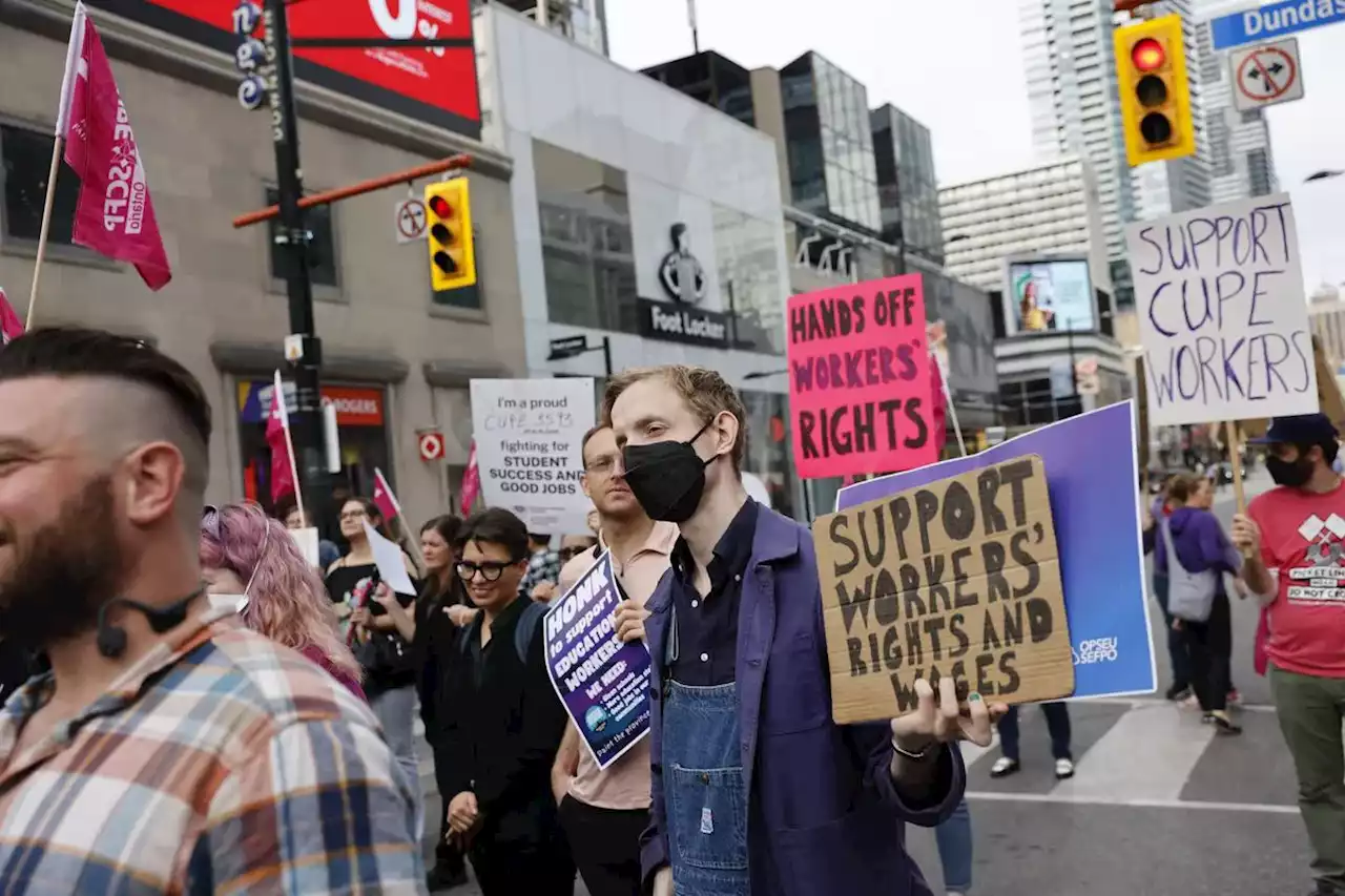 Ontario CUPE strike: CUPE to collapse protest sites starting Tuesday; Doug Ford commits to repeal of Bill 28