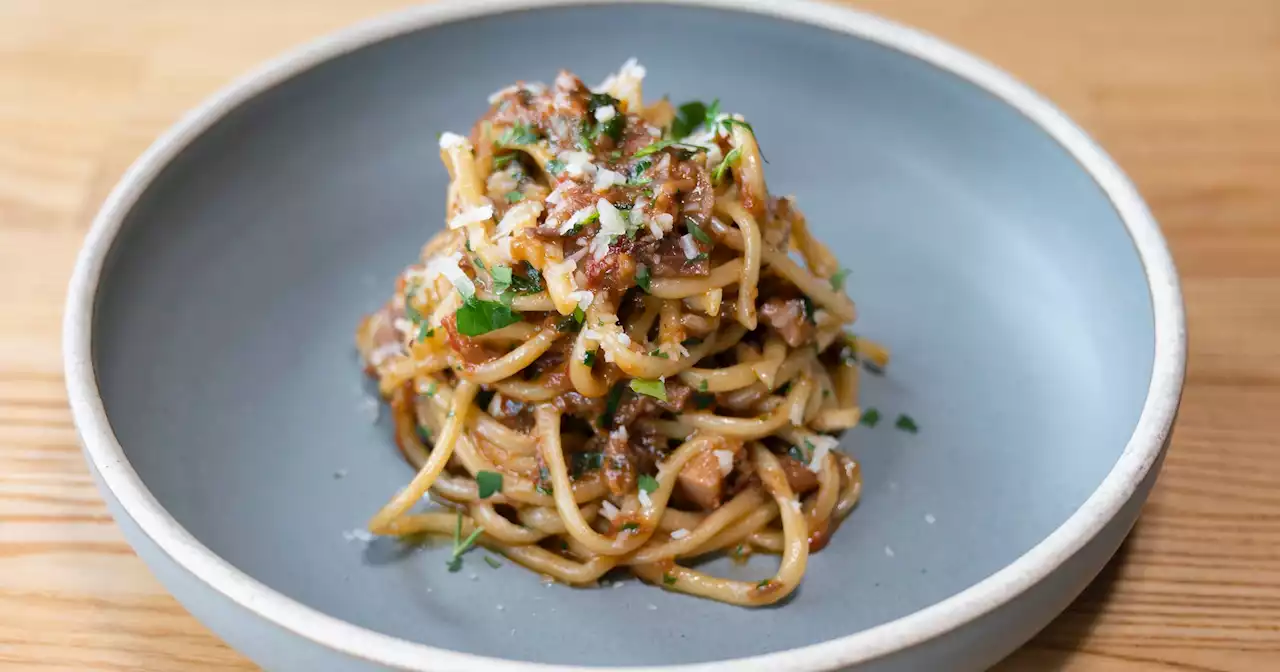 Recipe: Bucatini With Pork-Belly Ragu From Reveler's Hour