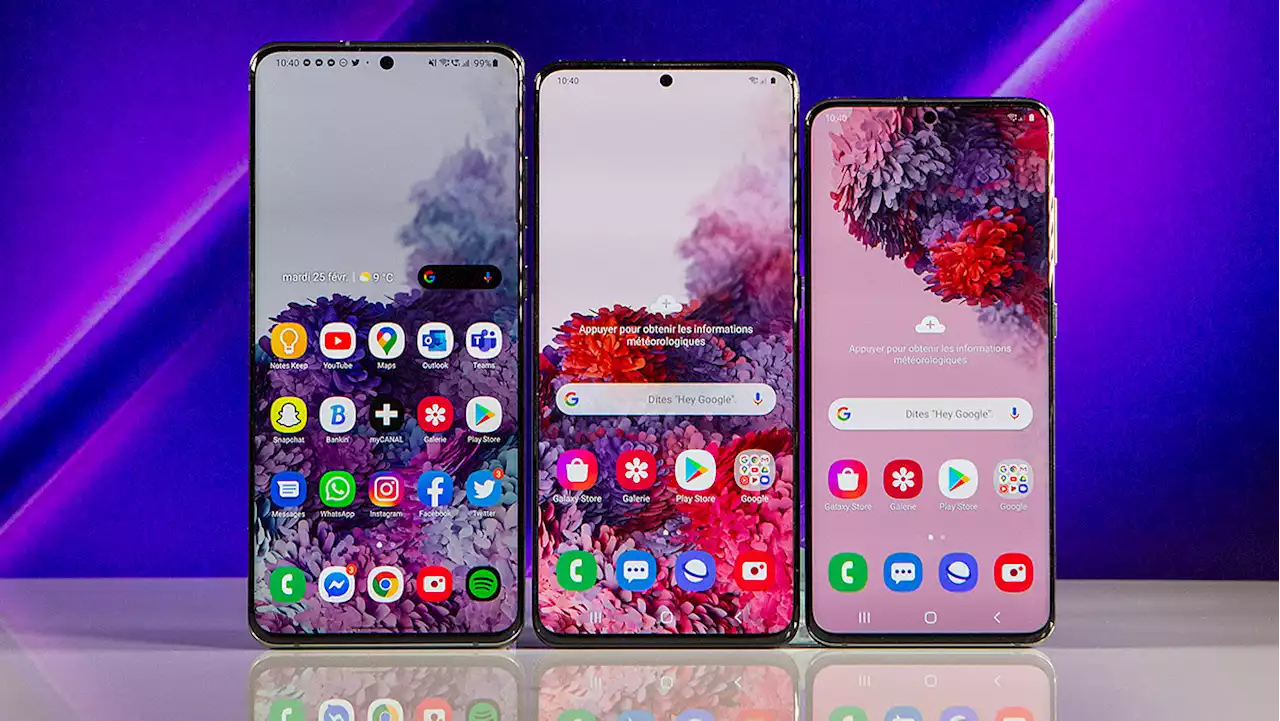 Samsung déploie Android 13 et One UI 5 sur les Galaxy S20, S21, Note 20 et Note 20 Ultra
