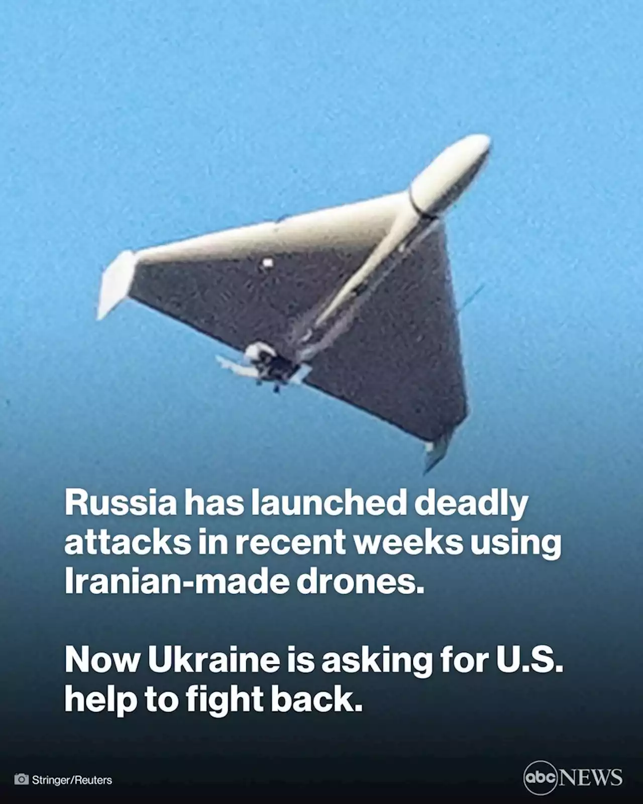 Ukraine asks US for new capabilities in fighting Iranian drones