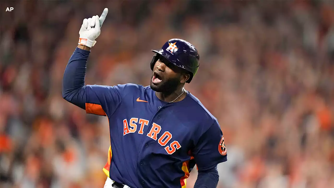 Heads up, Baybrook! Yordan Álvarez meeting fans Wednesday at DICK'S Sporting Goods