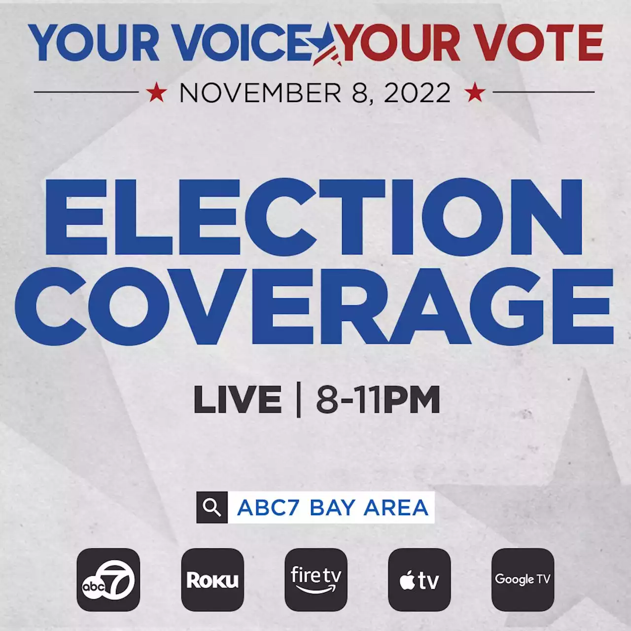 WATCH LIVE AT 8PM: Bay Area, California, US results for 2022 midterm elections