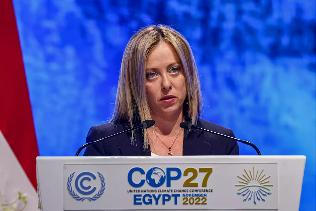 Meloni debutta tra i 'grandi' a Cop27, sostegno a Kiev e bilaterale con al Sisi