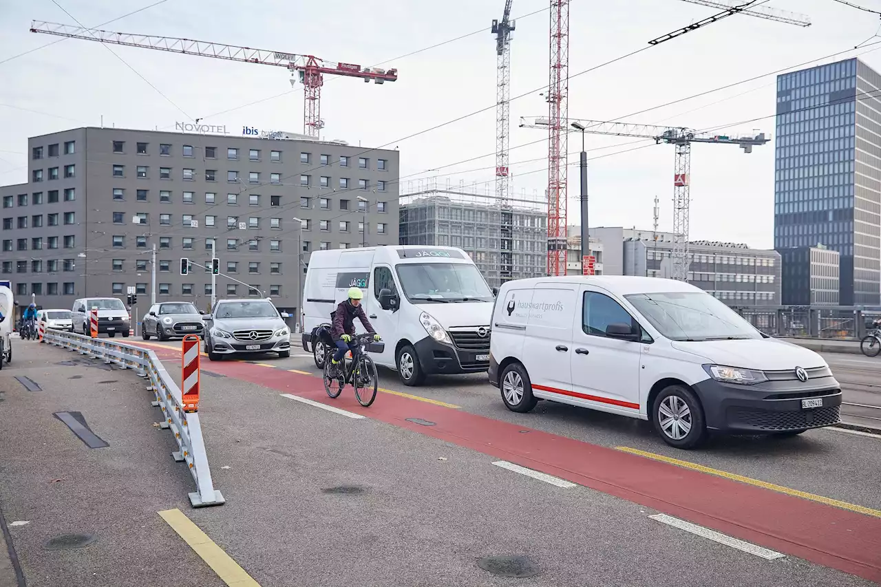 Verkehrsführung Münchensteinerbrücke – Autolobby kämpft um ihre zweite Spur