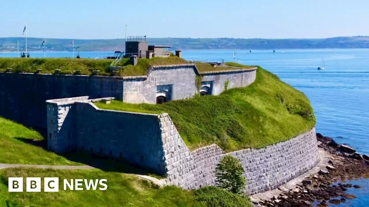 Weymouth: High winds delay fort's poppy display