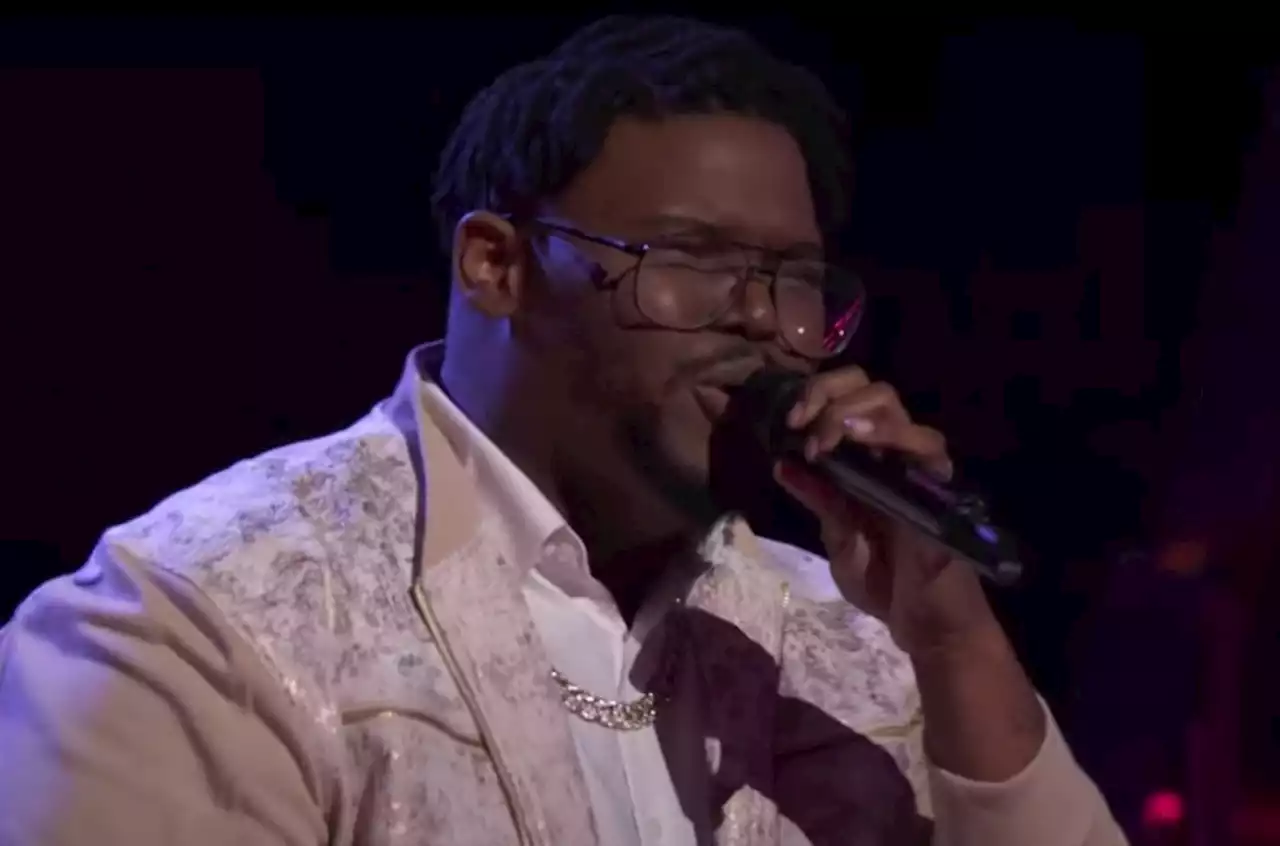 Justin Aaron’s ‘Gift’ Is on Show During ‘The Voice’ Knockouts