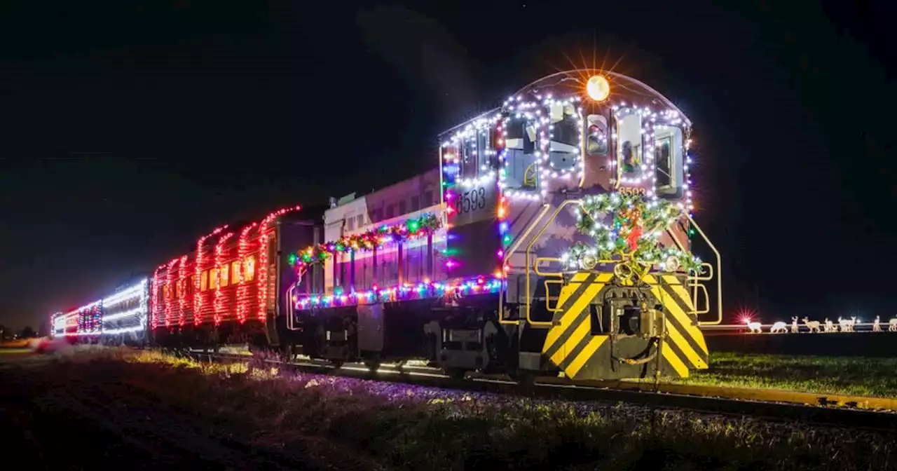 You can ride on a magical Christmas train in Ontario