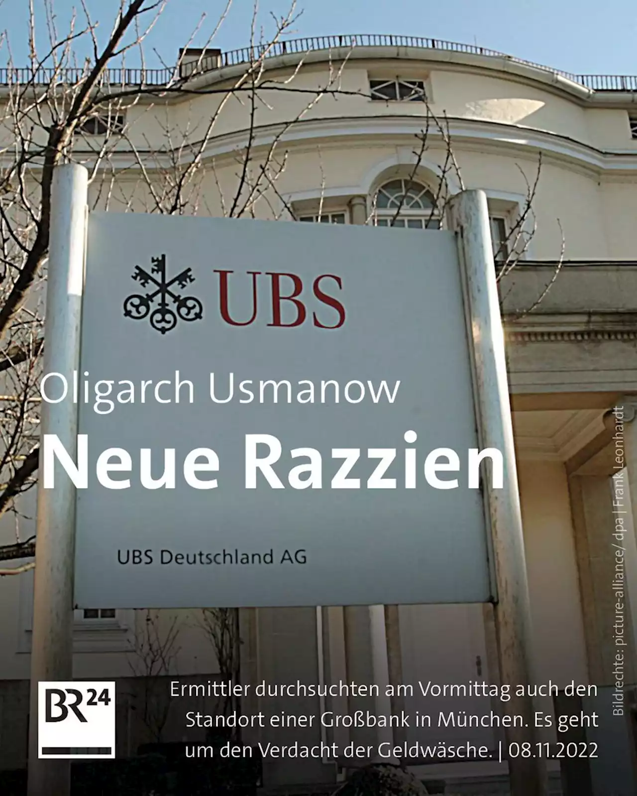 Russischer Oligarch Usmanow: Neue Razzien – auch in München