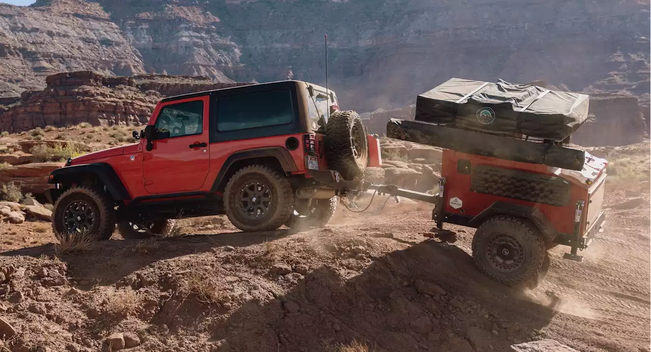 Jeep And Addax Create Overlanding Trailer To Follow A Wrangler Wherever It Goes | Carscoops