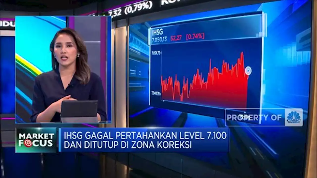 Market Focus: Rupiah Bangkit & IHSG Gagal Bertahan di 7.100