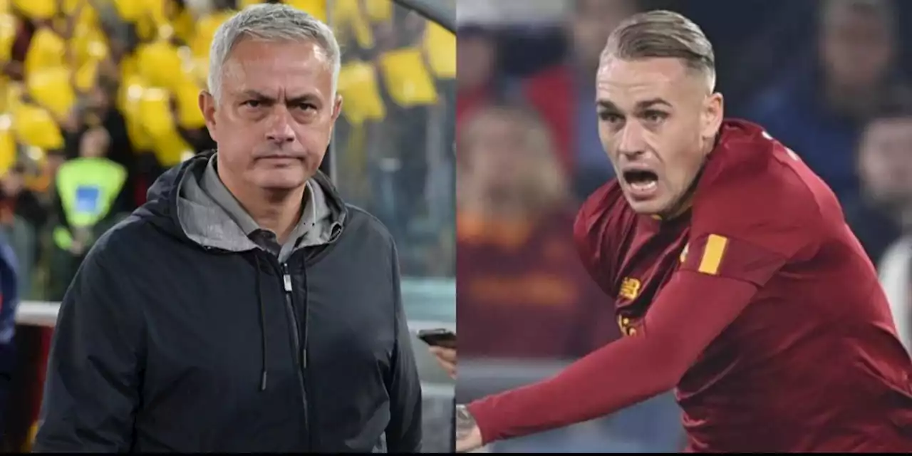 Mourinho e il retroscena sul gesto di Karsdorp dopo il cambio nel derby