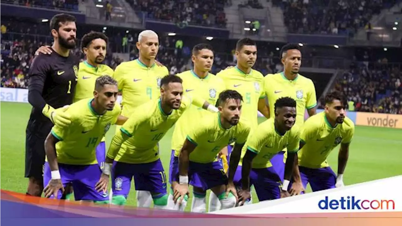 Ini Skuad Brasil di Piala Dunia 2022 Qatar: Menyerang Banget!