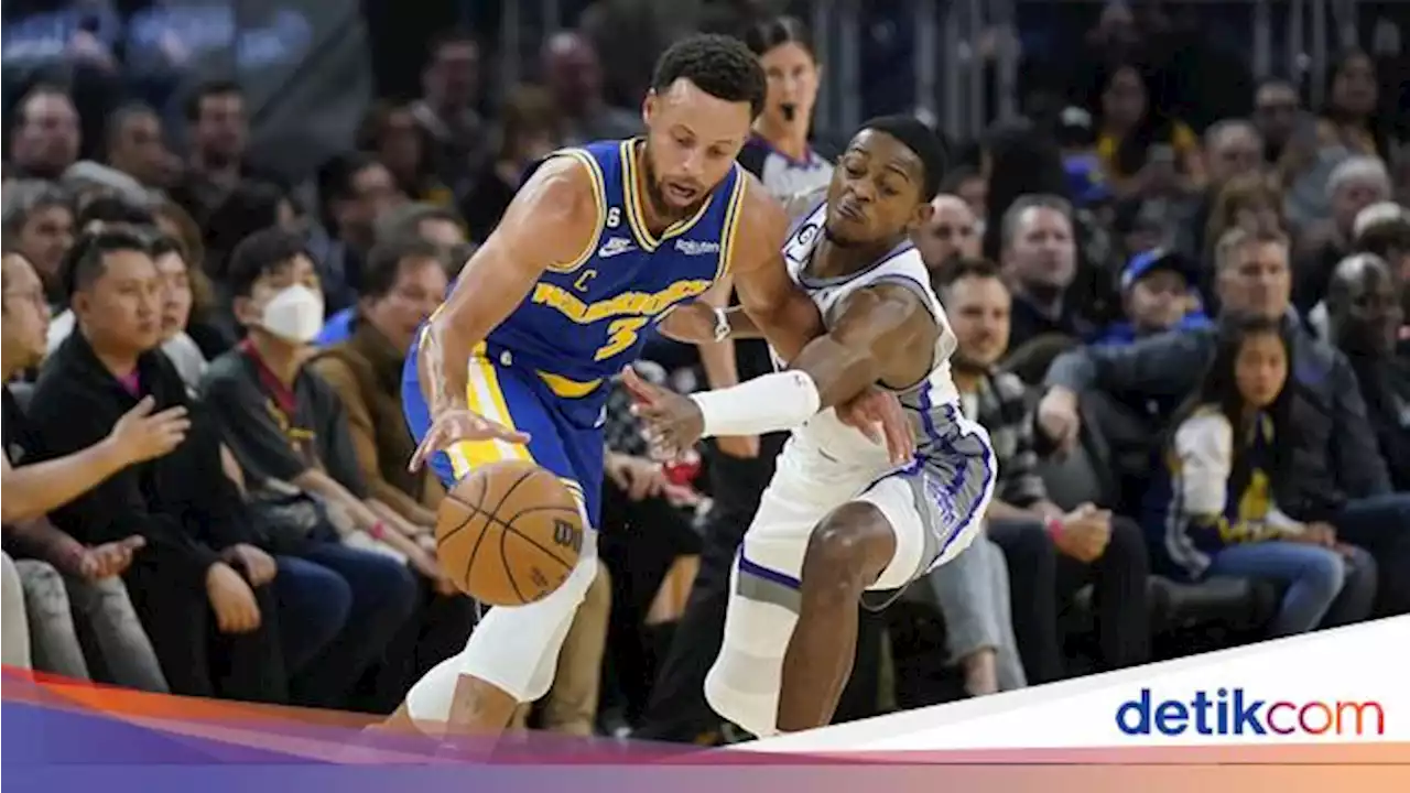 NBA: Curry 47 Poin, Warriors Menang 116-113 atas Kings