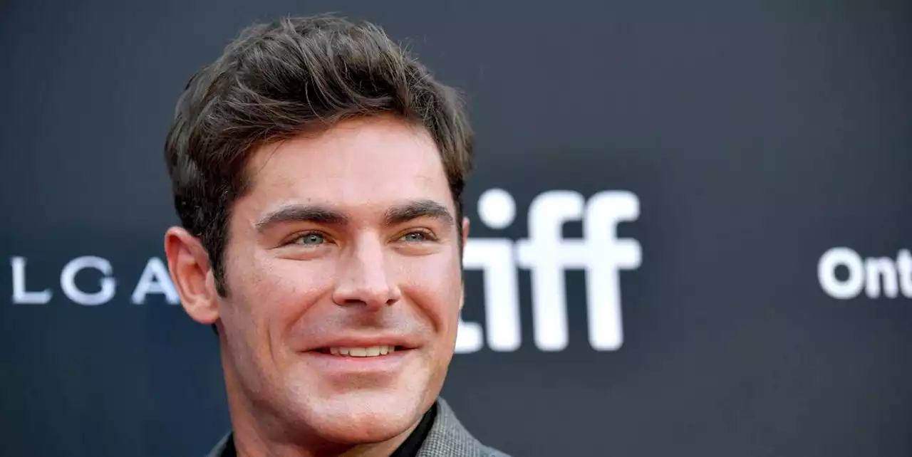 First look at Zac Efron's transformation for new wrestling movie