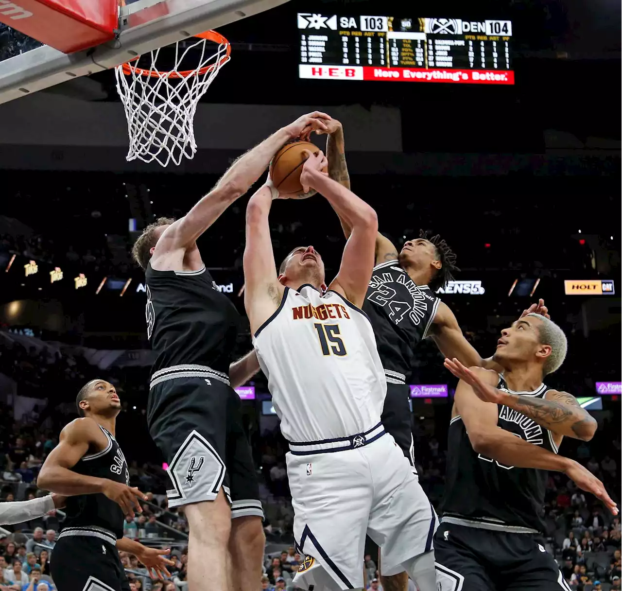 The Triple Take: Nuggets 115, Spurs 109