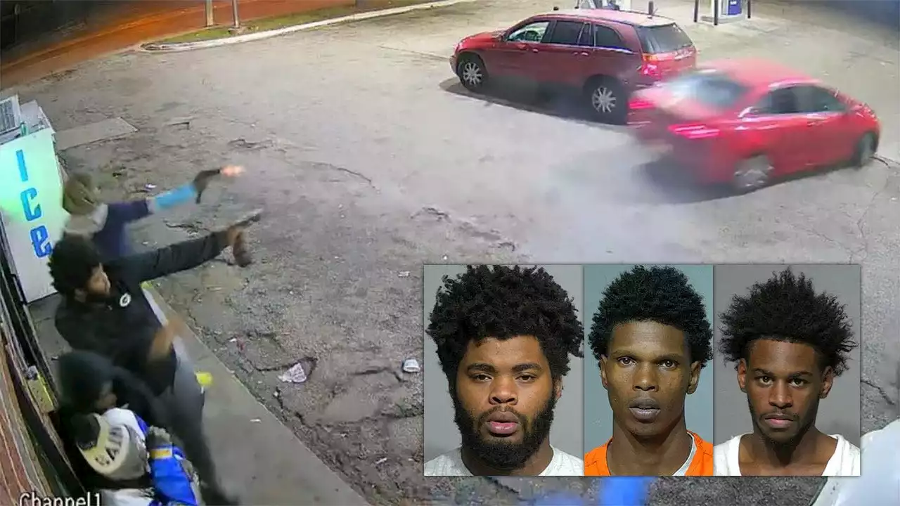 Milwaukee gas station fatal shooting; 3 men accused, caught on cam