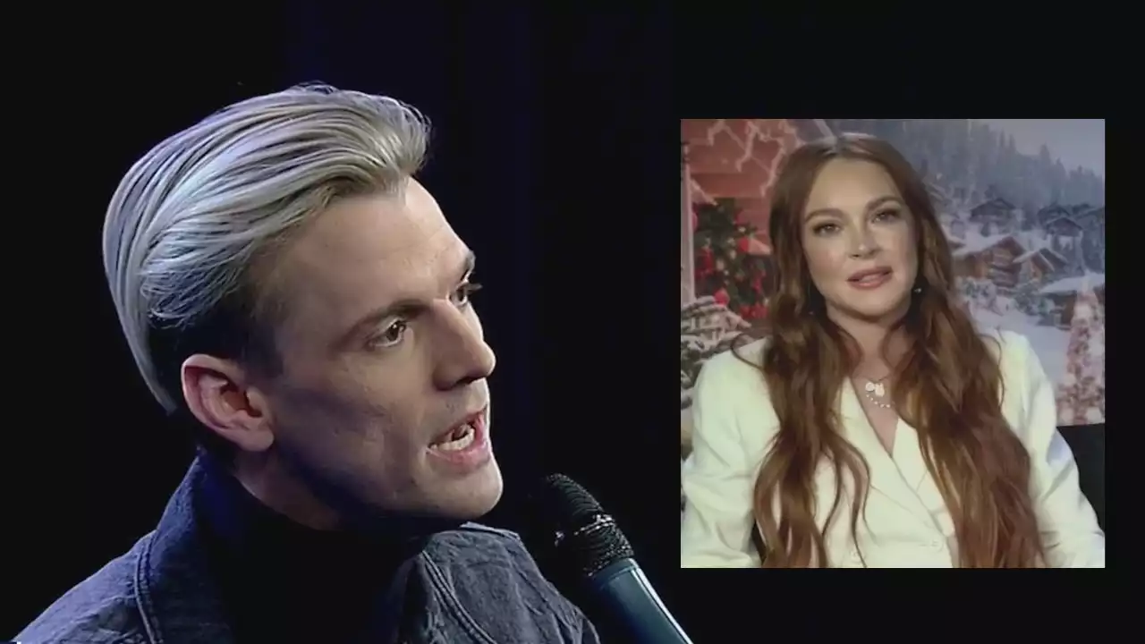 Lindsay Lohan reacts to Aaron Carter's death