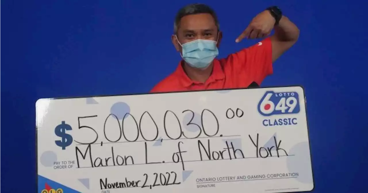 Significant family dates the key to $5M lottery prize for Toronto man | Globalnews.ca