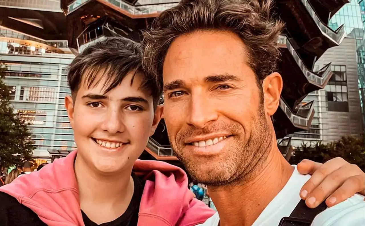 ¡Cuánto ha crecido! Sebastián Rulli sorprende al posar junto a su hijo Santiago en NY