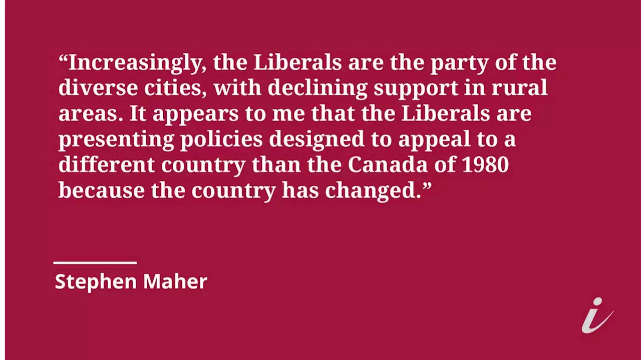 Canada has changed. The Liberal party has, too