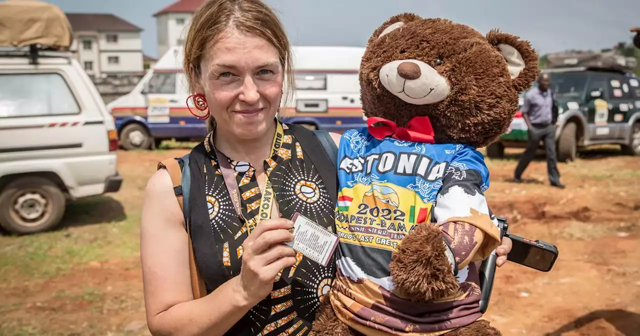 Sally Hayden: Budapest to Bamako rally ends with a welcome at Sierra Leone