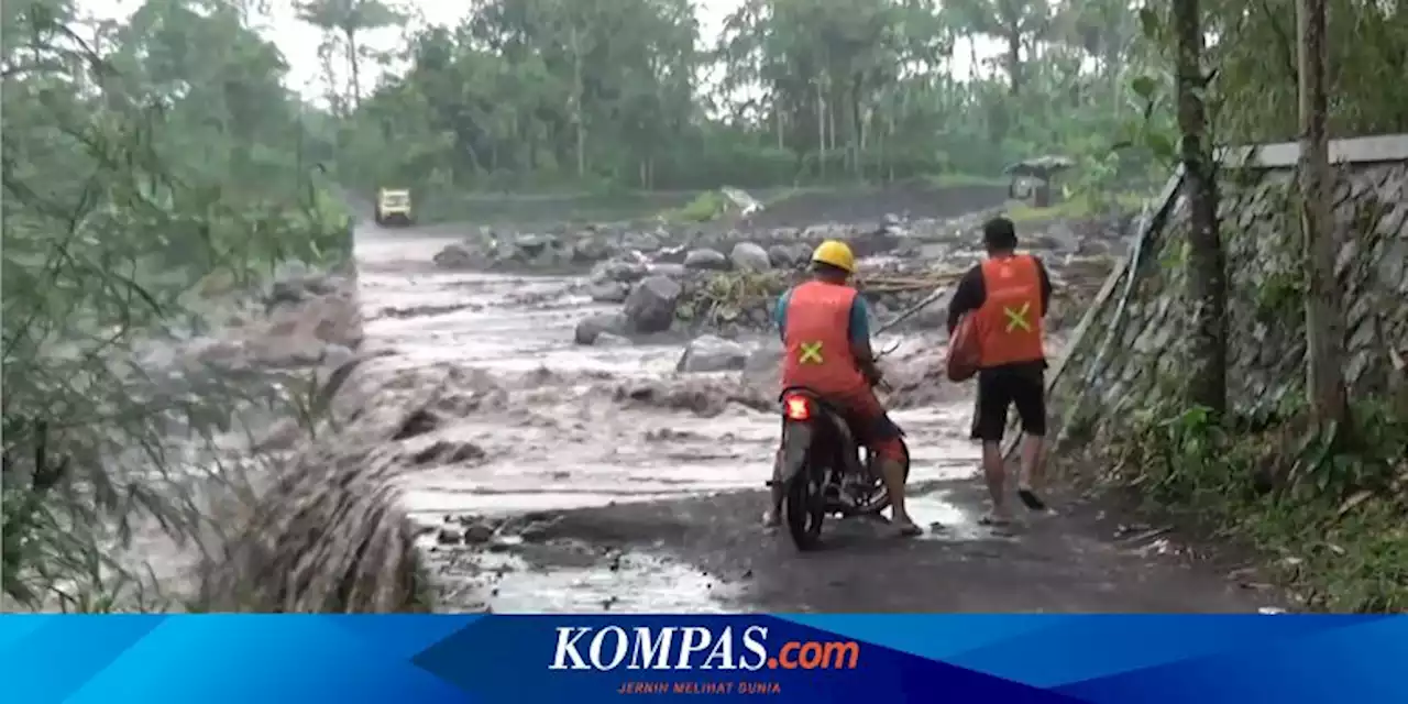 Banjir Lahar Semeru, Akses Penghubung 2 Kecamatan di Lumajang Putus