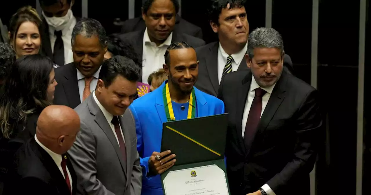 En la previa del Gran Premio de Brasil, homenajearon a Lewis Hamilton y lo nombraron “ciudadano ilustre” | Motores | La Voz del Interior