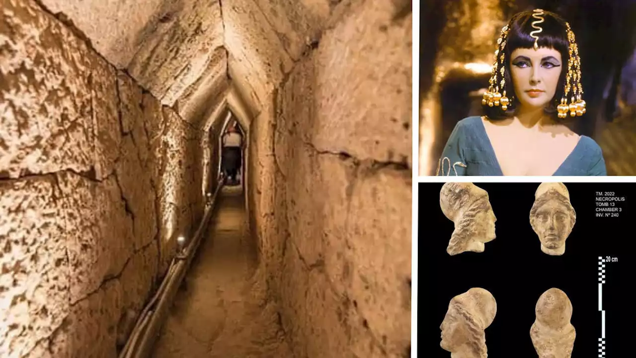 Could Cleopatra's tomb be discovered? Experts find 'miracle' tunnel at Egyptian temple