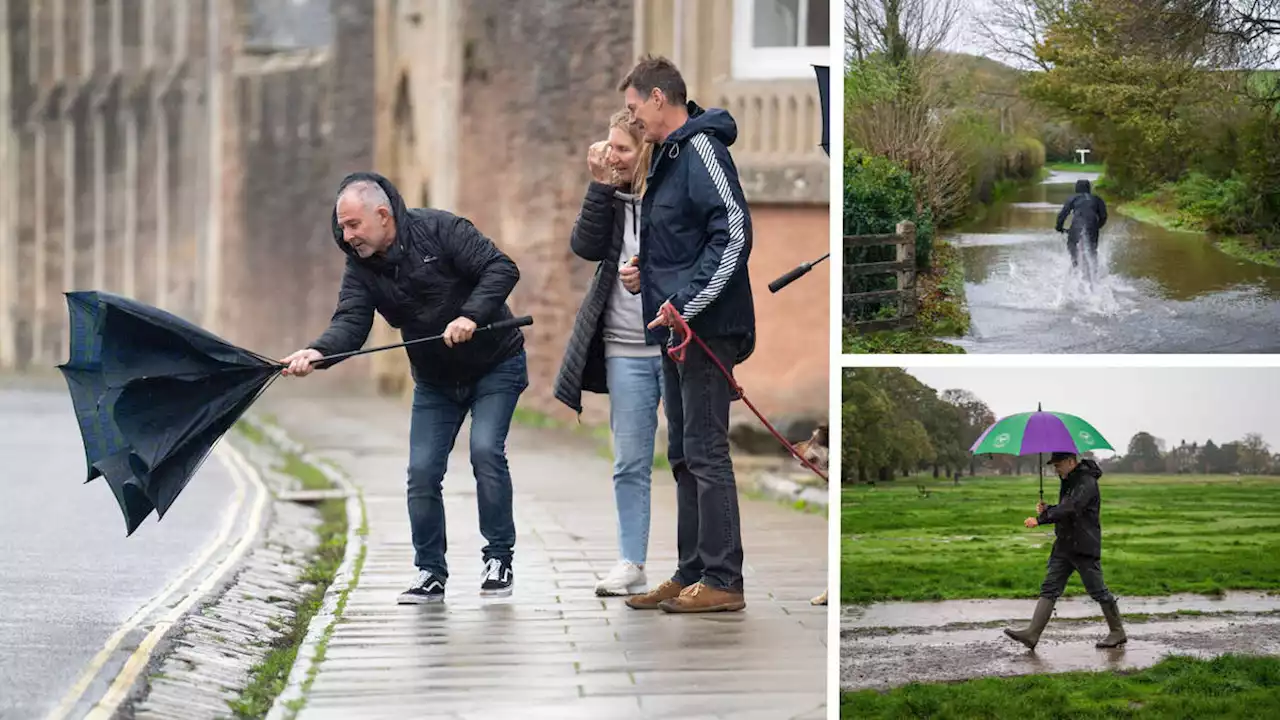 Heavy showers and strong winds to sweep UK as Met Office issues yellow weather warning