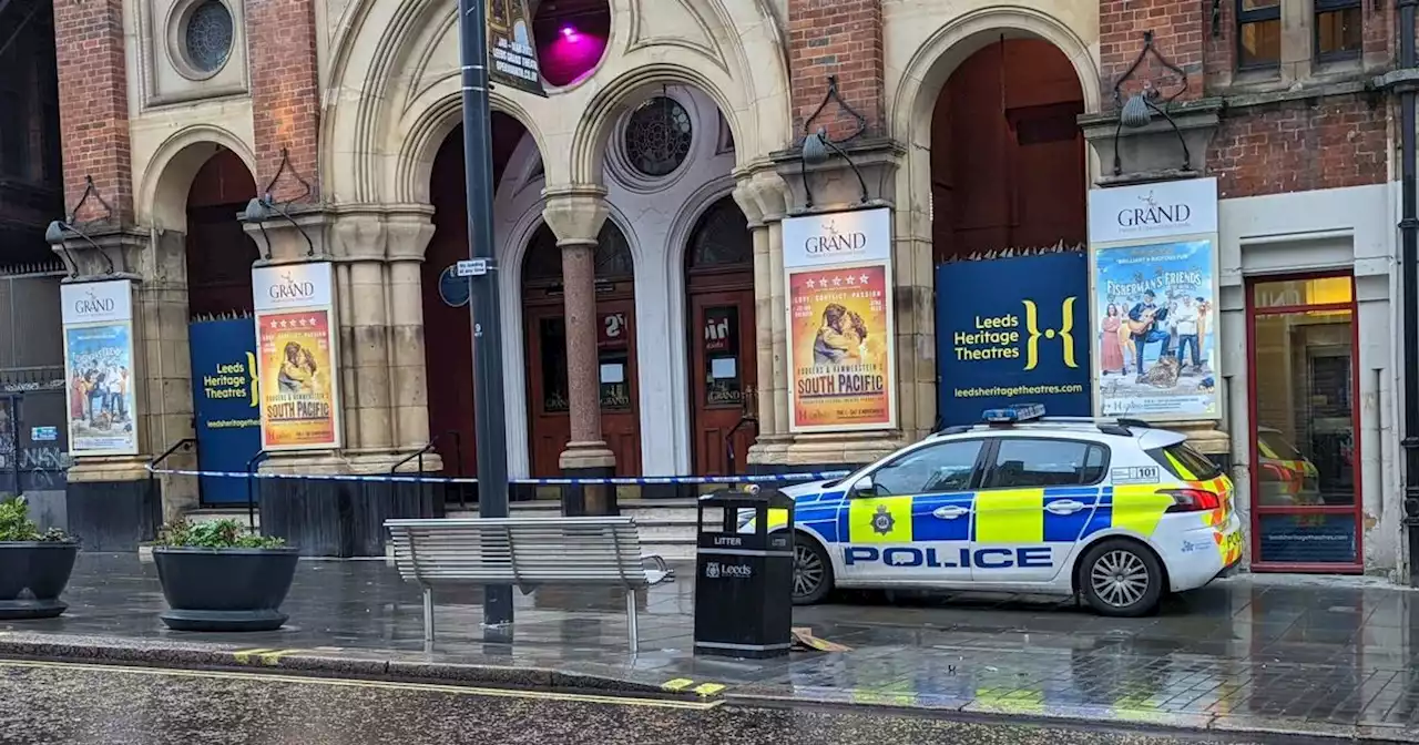 Police seal off Leeds Grand Theatre after serious sexual assault